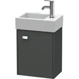 Duravit Waschtischunterschrank wandhängend „Brioso“ 36,4 × 44,2 × 23,9 cm, in Graphit Matt