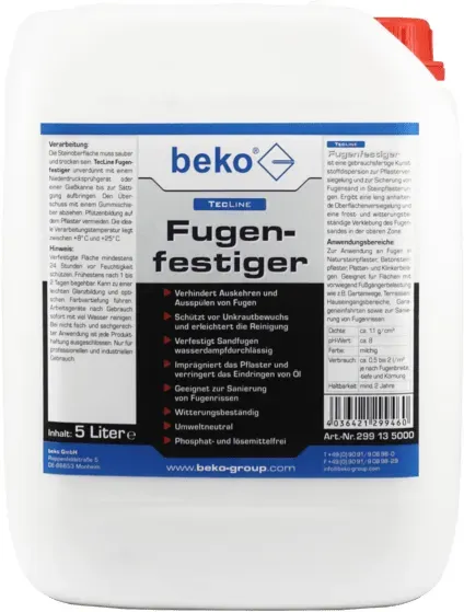 Oberflächenversiegelung - beko TecLine Fugenfestiger - 5ltr