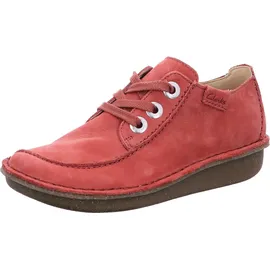 CLARKS Komfort Schnürschuhe WOMENS Damen 31373538373230 Rot 39 EU - Gr.: