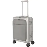 Travelite Next Trolley S mit Vortasche silber