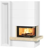 Studio-Serie 12/45.10.0 8 kW - Crema-Marfil - Radiante 550/20/45-66.44H ECOplus - mit Regal - rechts offen