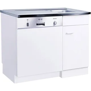 kochstation Spülenschrank »KS-Elster«, Spülzentrum für Geschirrspüler, ohne Front B/H/T: ca. 100/85/60 cm