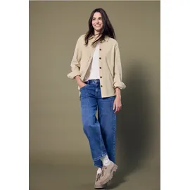 street one studio Cord-Hemdbluse - Beige