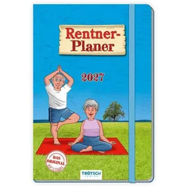 trotsch Buchkalender Rentnerplaner 2027 Weiß