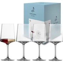 Schott Zwiesel Zwiesel Glas Serie ECHO Weinglas 4 Stück Inhalt 572 ml Rotweinglas Weißweinglas