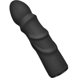 Dildo für Strap-Ons, 14 cm, schwarz