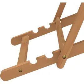 vidaXL Gartenstuhl Liegestuhl 56 x 105 x 96 cm grau