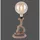just light. Tischleuchte Rope Braun