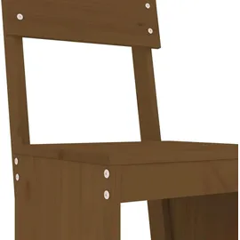 vidaXL Gartenbar-Set 7-tlg. Honigbraun