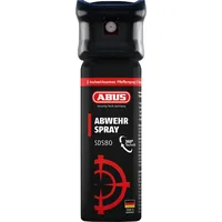 ABUS Abwehrspray SDS80 zur Tierabwehr – Pfefferspray zur Selbstverteidigung bei Tierangriffen – Jet-Sprühstrahl für bis zu 5 Meter Reichweite – auch kopfüber - 45 ml