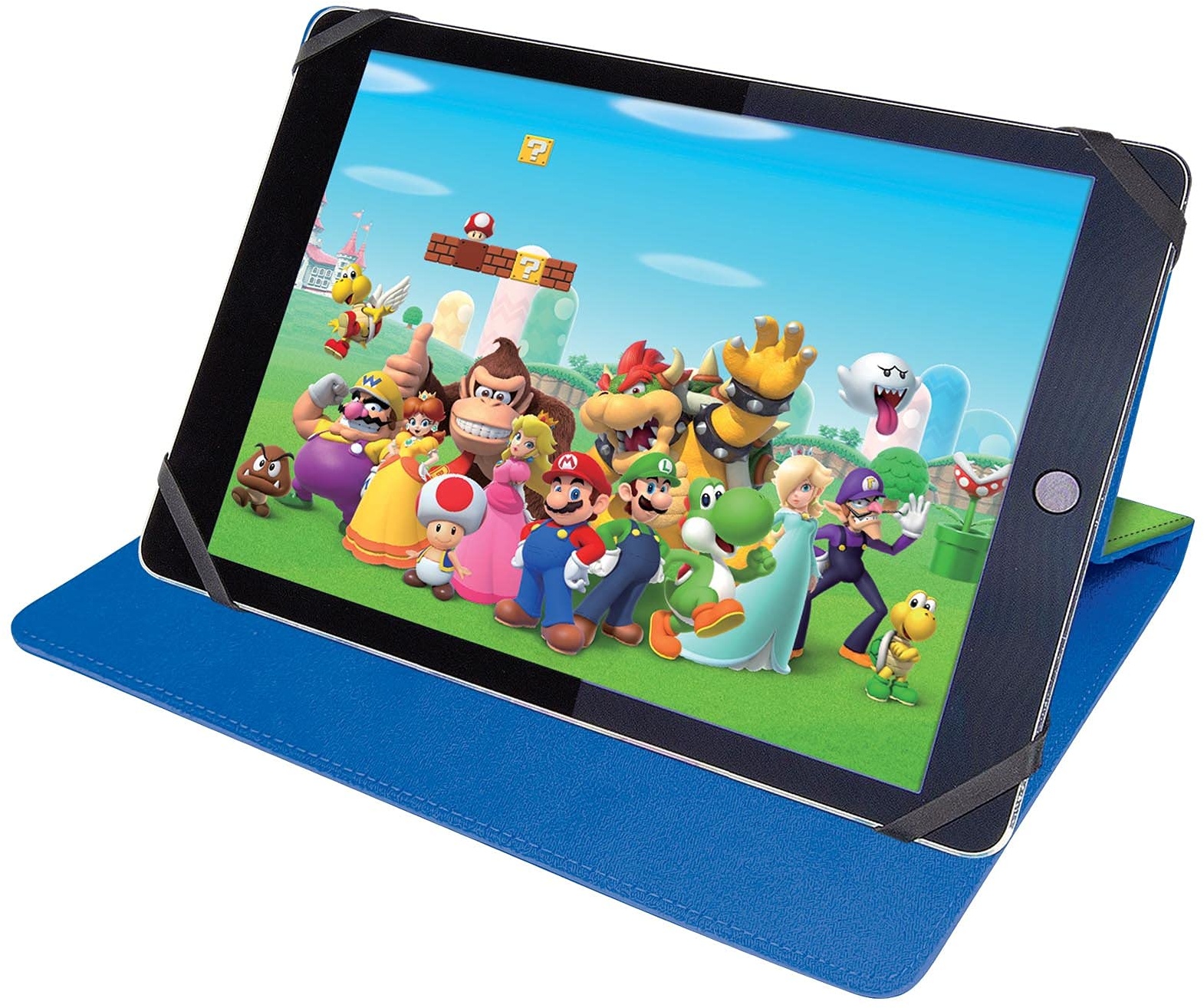 Lexibook MFP100NI Universelle Tablet-Hülle Nintendo Super Mario-Schutzhülle für Kinder-Kompatibilität : Samsung, iPad und andere Marken, M