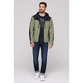 Camp David Funktionsjacke grün / schwarz S