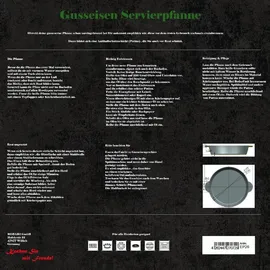 robari Gusseisen Servierpfanne 26 cm