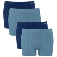 SLOGGI Retro Pants GO Smooth Boxershorts bunt S 4er Pack