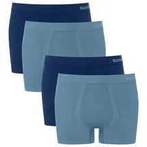 SLOGGI Retro Pants GO Smooth Boxershorts bunt S 4er Pack