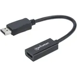 Manhattan DisplayPort Adapter 0,15 m Schwarz