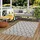 Pergamon In & Outdoor Teppich Flachgewebe Marbella Grau, Modern 80x150cm