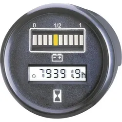 Bauser Batterie- und Zeit-Controller, Messtechnik, Schwarz
