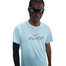 Nike Miler Flash Dri-FIT UV Herren Sweatshirt, türkis - glacier blue/reflective silv - M