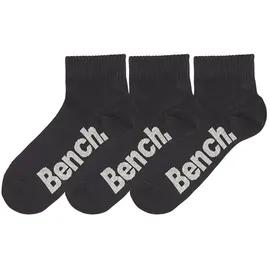 BENCH Kurzsocken 3 Paar schwarz 43-46