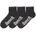 BENCH Kurzsocken 3 Paar schwarz 43-46