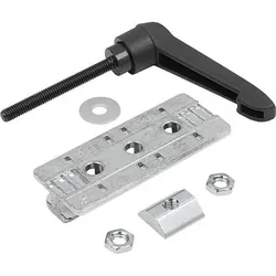 PROFILGLEITER MIT KLEMMHEBEL, FORM:S STANDARD, ZINK, KOMP:POM
