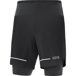 Gore Herren Ultimate 2in1 Shorts schwarz