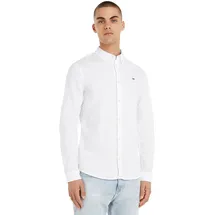 Tommy Hilfiger Slim Stretch Oxford Langarmhemd White S