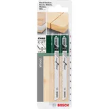 Bosch Accessories 2609256724 Stichsägeblatt HCS, T 101 BR Clean for Wood