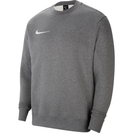 Nike Park 20 Fleece Crew Sweatshirt Herren charcoal heathr/white L