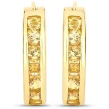 Rafaela Donata Creolen K87 gelbgold 375 2-tlg