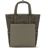 Kapten & Son Rucksack Lindby Leo Dark Brown 18 L | 2in1 Tasche & Rucksack | inkl. Kofferbefestigung, Laptopfach, Flaschenhalterung | Shopper Damen