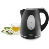 EMERIO Wasserkocher, 1.3L, Wasserstandsanzeige, schwarz