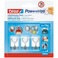 Tesa Powerstrips Haken mit Drahthaken 3 Stück (57615-00003-00)