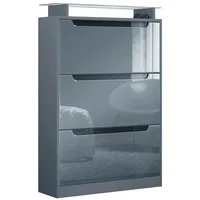 Vladon Schuhschrank Space (Schuhkipper, für 24 Paar Schuhe mit