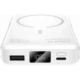 TECH-PROTECT PB31 LifeMag Magsafe Power Bank 10000 Mah Weiss - Weiß