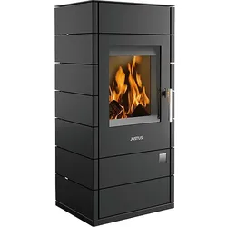 Kaminofen Justus Tova (W+) Grundausführung ohne W+, Stahl schwarz, 6 kW - 5696 11