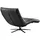 KAWOLA Relaxliege LETICIA Leder 0 x 0 x 0 cm schwarz motorisch