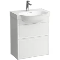 Laufen The new Classic Waschtischunterschrank, 2 Schubladen, Weiß matt