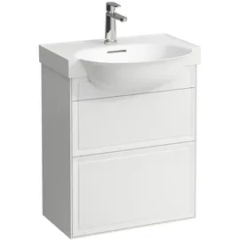 Laufen The new Classic Waschtischunterschrank, 2 Schubladen, Weiß matt