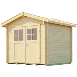 Weka Gartenhaus Premium28 Gr. 2 (250 x 250 cm) - 50 % Rabatt auf Dacheindeckung