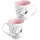 SNOOPY Kaffeetasse 0,28 l Rosa Weiß