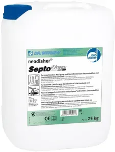 Dr. Weigert neodisher SeptoClean Desinfektionsreiniger, Instrumentendesinfektion mit Prionwirksamkeit, 25 kg - Kanister