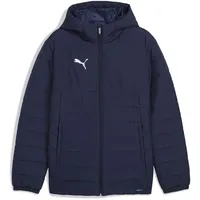 Puma Unisex teamADDITIONS Hooded Padded Jacket Übergangsjacken, PUMA Navy,