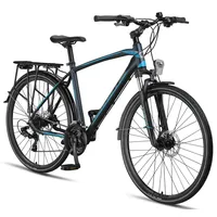 licorne bike gmbh Premium Touring Trekkingrad 28 Zoll RH 0 cm blau