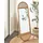 Beliani Standspiegel 50 x 150 cm Naturfarben