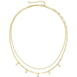 SURI FREY Halsschmuck SFY Ivy gelbgold Damen 