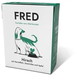 Fred & Felia FRED 10x390g Hirsch mit Kartoffeln & Steckrüben