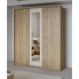Home Affaire Drehtürenschrank Bitry 184 x 216 x 63 cm Beige