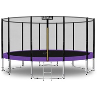 Baunsal® Trampolin Outdoor Ø 183 244 275 305 335 366 396 427 457 487 cm (EXD) Trampolin für Kinder als Komplettset Kindertrampolin Trampolin Kinder Outdoor Spielzeug Kinder Gartenspielzeug